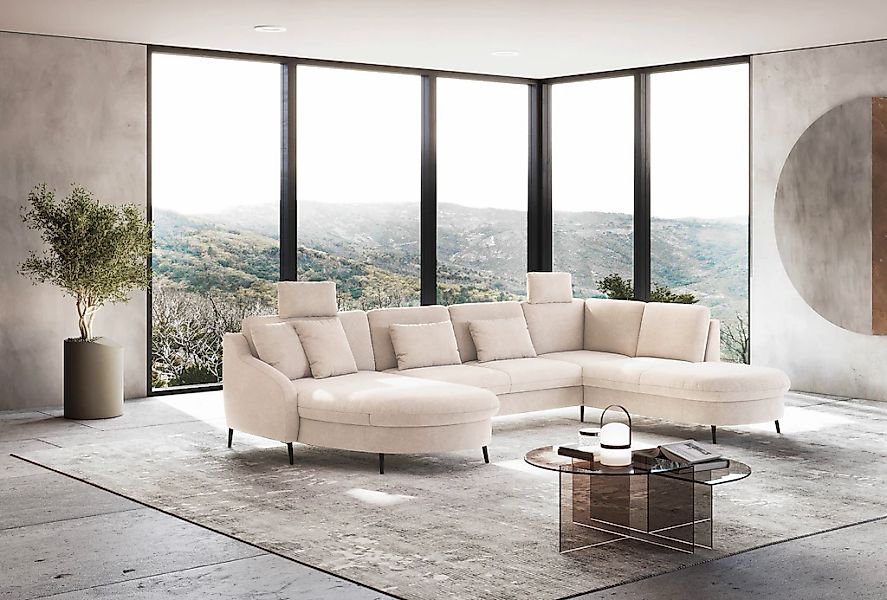 sit&more Wohnlandschaft »Soul U-Form« wahlweise mit Bett und Bettkasten günstig online kaufen