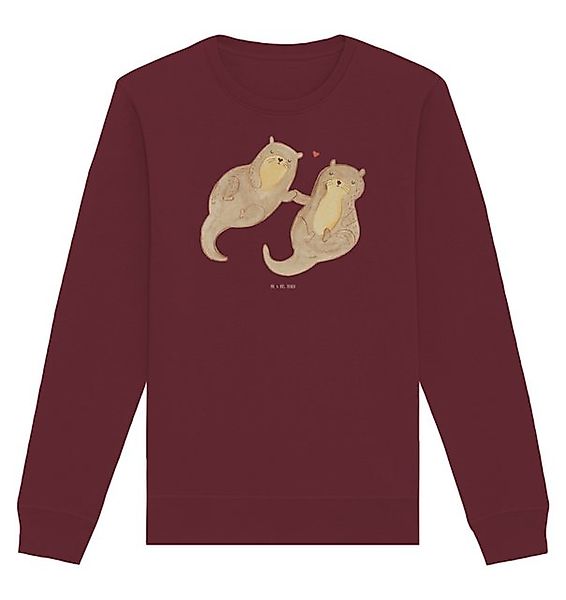 Mr. & Mrs. Panda Longpullover Otter Hände halten Größe M - Burgundy - Gesch günstig online kaufen