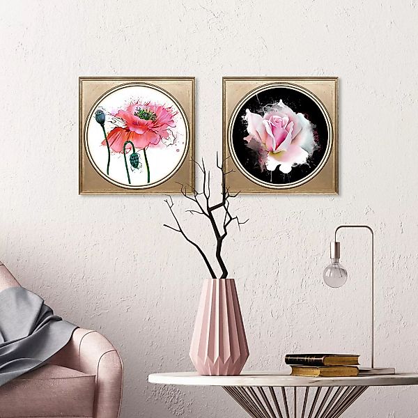 queence Acrylglasbild »Rosa Rose« günstig online kaufen