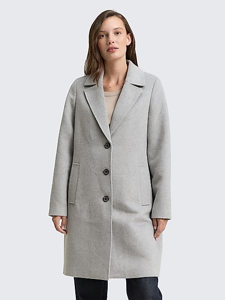 TOM TAILOR Kurzmantel Wollmantel mit Eingriffstaschen günstig online kaufen