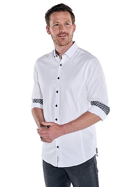 ENGBERS GERMANY Langarmhemd ENGBERS GERMANY Herren Hemd uni, Reinweiss günstig online kaufen