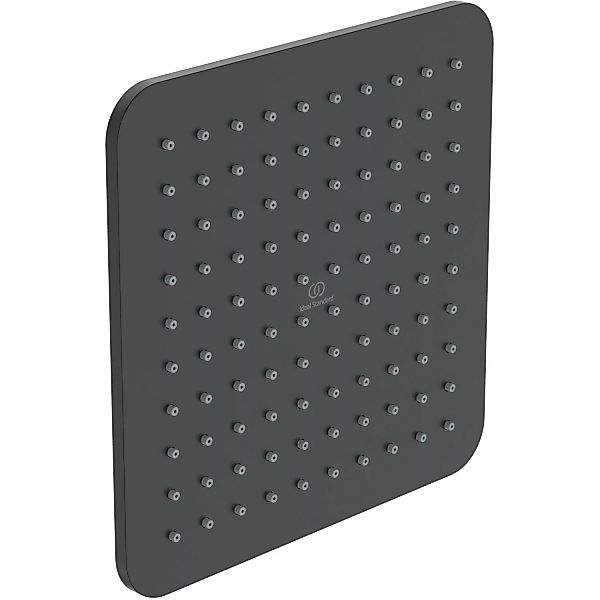 Ideal Standard Kopfbrause Idealrain Cube 200x200 mm Schwarz matt günstig online kaufen