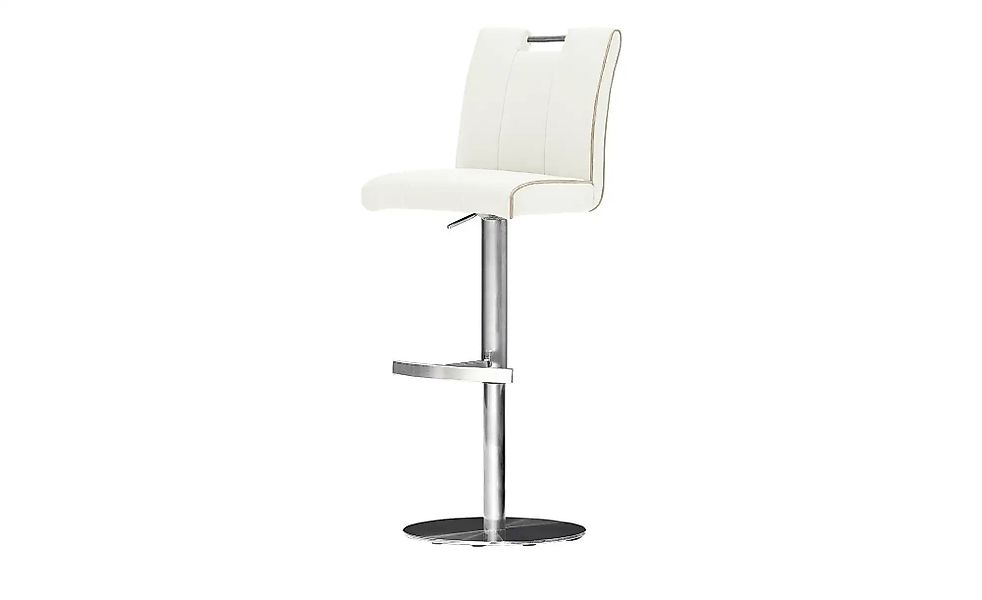 Barhocker  Anna ¦ weiß ¦ Maße (cm): B: 42 H: 87 T: 51.0 Polstermöbel > Hock günstig online kaufen