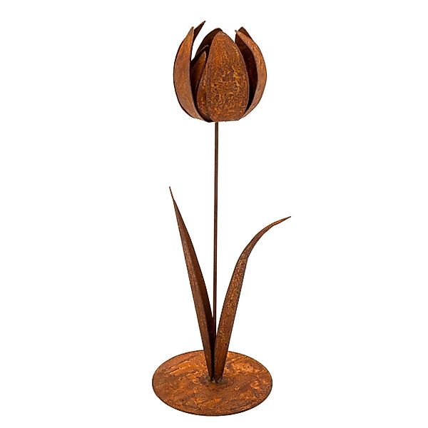 Rostikal Dekofigur Rost Deko Blumen Gartendeko, günstig online kaufen