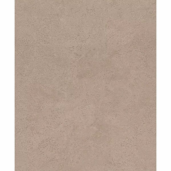 Rasch Vliestapete Factory V Uni Braun-Kupfer 10,05 x 0,53 m günstig online kaufen
