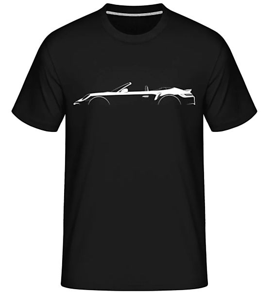 'Porsche 911 Tur. S 992' Silhouette · Shirtinator Männer T-Shirt günstig online kaufen