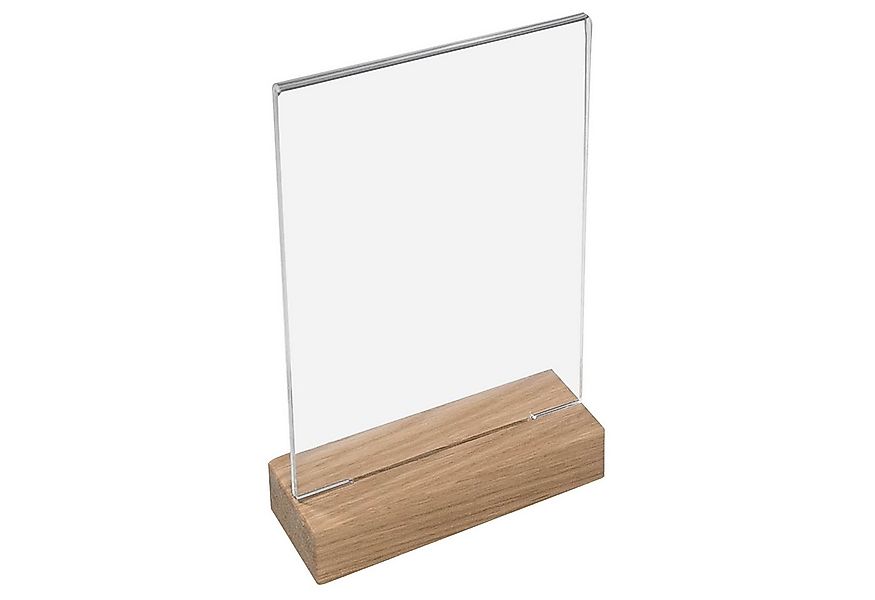 HMF Einzelrahmen 4694 Acryl Tischaufsteller, für 1 Bilder (1 St), T-Ständer günstig online kaufen