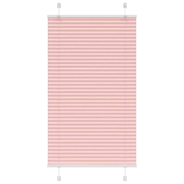 vidaXL Plissee Rosa 70x150 cm Stoffbreite 69,4 cm Polyester 4015443 günstig online kaufen