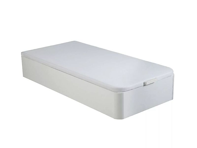Bettgestell mit Bettkasten - 90 x 190 cm - Weiß matt - HESTIA von YSMÉE günstig online kaufen