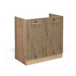 Vicco Spülenunterschrank R-Line, Artisan-Eiche/Goldkraft Eiche, 80 günstig online kaufen