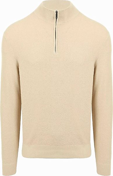 Suitable Structure Half Zip Pullover Sand - Größe XL günstig online kaufen