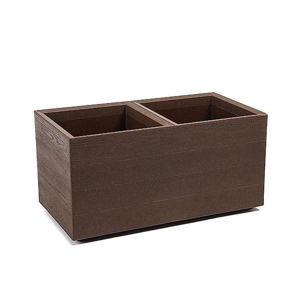 Kreher Pflanzkübel 'Eco' Holz Optik mit günstig online kaufen