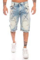 Cipo & Baxx Jeansbermudas Herren Denim günstig online kaufen