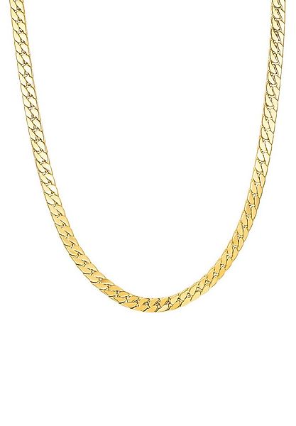 Hey Happiness Panzerkette Cuban Link Chain, 18K Roségold Vergoldet, Damen C günstig online kaufen