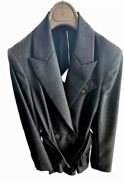 BRUNELLO CUCINELLI Fieldjacket Utility Sakko Doppelreihiger Blazer mit Gürt günstig online kaufen