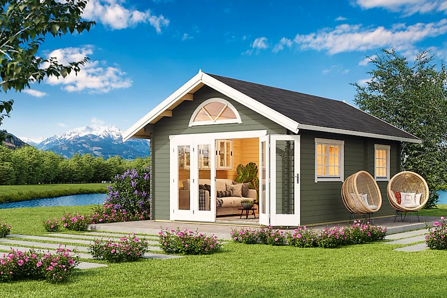 Nordic Holz Gartenhaus "CAROLINE 2.3" günstig online kaufen