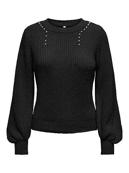 ONLY Rundhalspullover ONLTAYLOR LIFE LS O-NECK BLING KNT günstig online kaufen