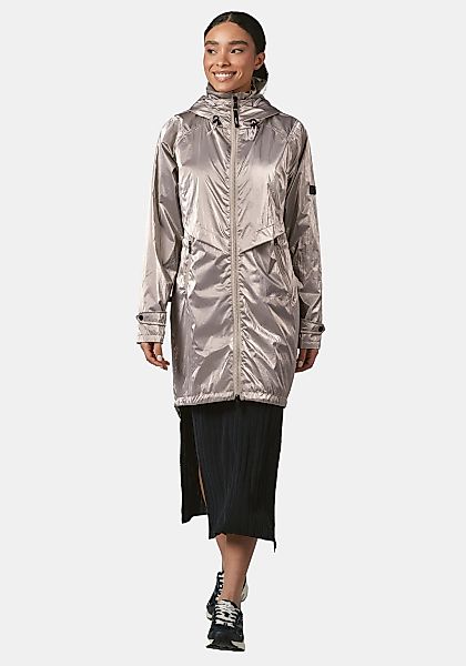 Ragwear Langmantel "Frodik Shine", oversized Damen Parka im Metallic-Look günstig online kaufen