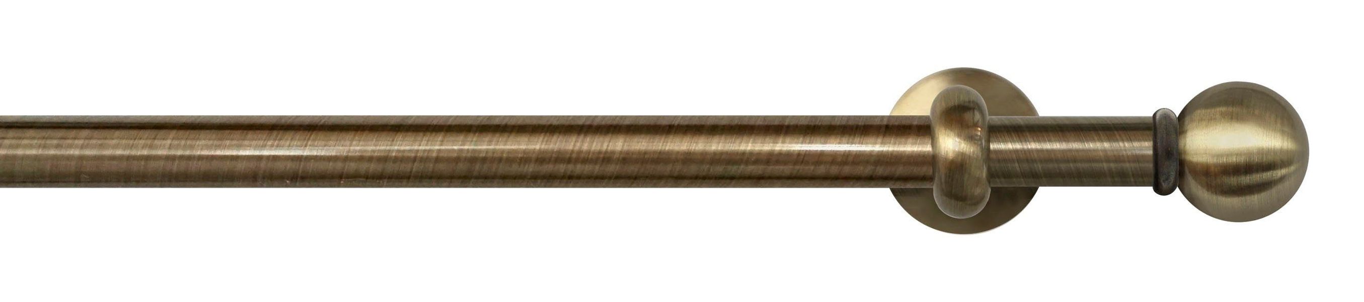 GARESA Gardinenstange "ESPERANCA" Ø 16 mm 1 läufig-läufig Wunschmaßlänge ru günstig online kaufen