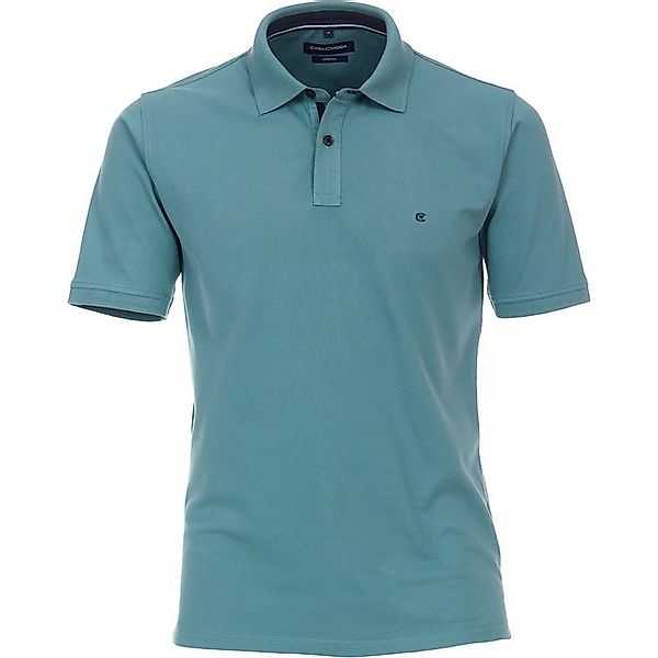 CASAMODA Poloshirt Große Größen Herren Stretch-Poloshirt dunkelmint CasaMod günstig online kaufen