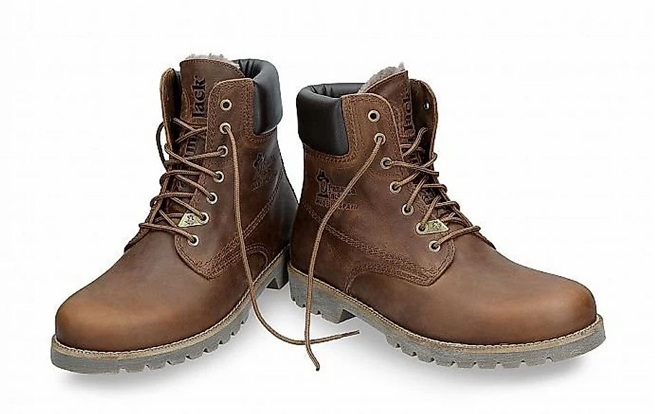 Panama Jack Schnürstiefel "Panama 03 Igloo" mit Lammfell günstig online kaufen