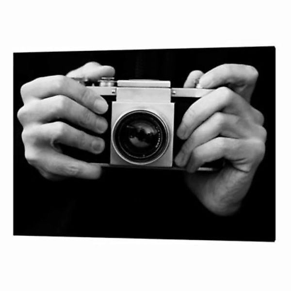 Any Image Wandbild Alte Filmkamera grau Gr. 60 x 80 günstig online kaufen