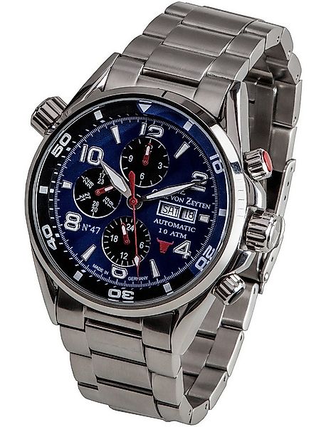 Carl von Zeyten Automatikuhr Carl von Zeyten CVZ0047BLMS No. 47 - Herrenuhr günstig online kaufen