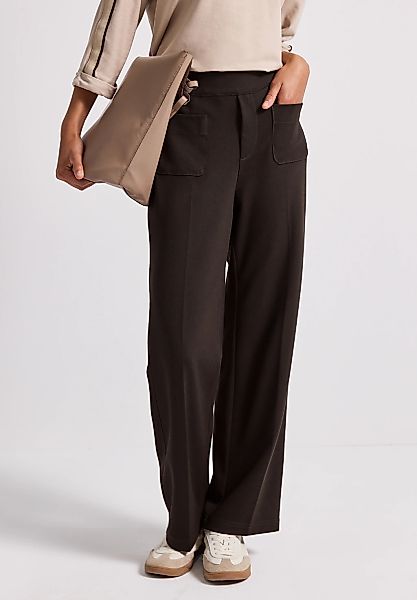 STREET ONE Stoffhose, Straight Leg, High Waist günstig online kaufen