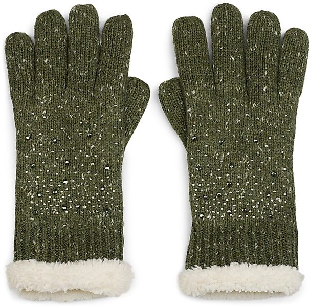 styleBREAKER Strickhandschuhe Strickhandschuhe mit Strass und günstig online kaufen