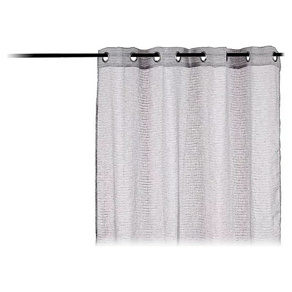 Vorhang Visillo Polyester Hellgrau (140 X 260 Cm) günstig online kaufen