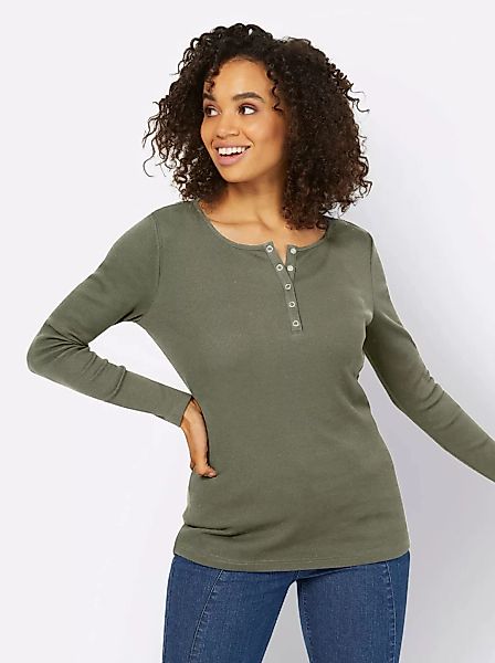 heine Langarmshirt "Shirt", (1 tlg.) günstig online kaufen