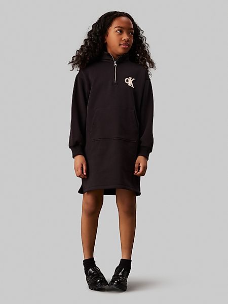Calvin Klein Jeans Sweatkleid Teddy Monogram günstig online kaufen