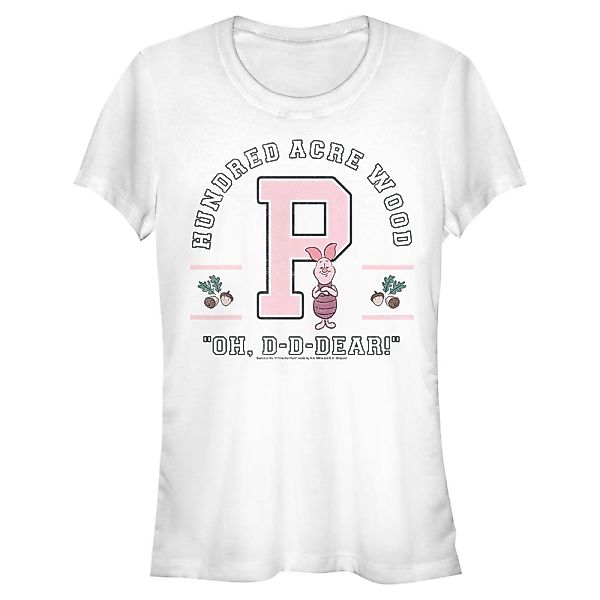 Disney Classics - Winnie Puuh - Piglet Collegiate - Frauen T-Shirt günstig online kaufen