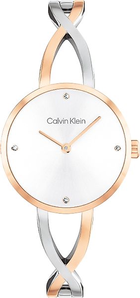 Calvin Klein Quarzuhr Sculpted Embrace 25100060, günstig online kaufen