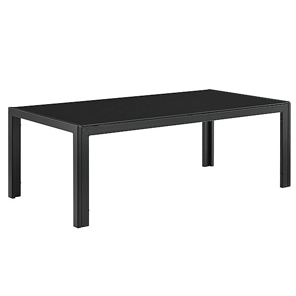 casa.pro Gartenlounge-Set, »Lerum« Gartentisch Glastisch 100x50x35 günstig online kaufen