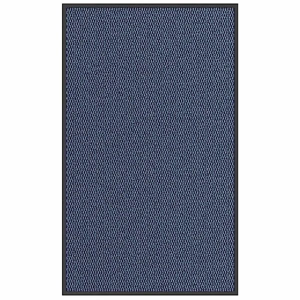 vidaXL Fußmatte Blau 90x150 cm 4105574 günstig online kaufen