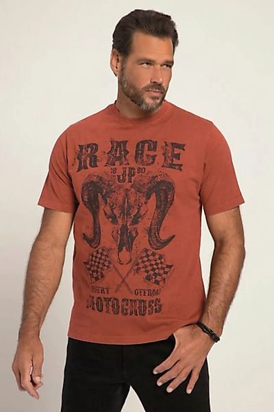 JP1880 T-Shirt T-Shirt Halbarm Vintage Look Race Print Rundhals günstig online kaufen