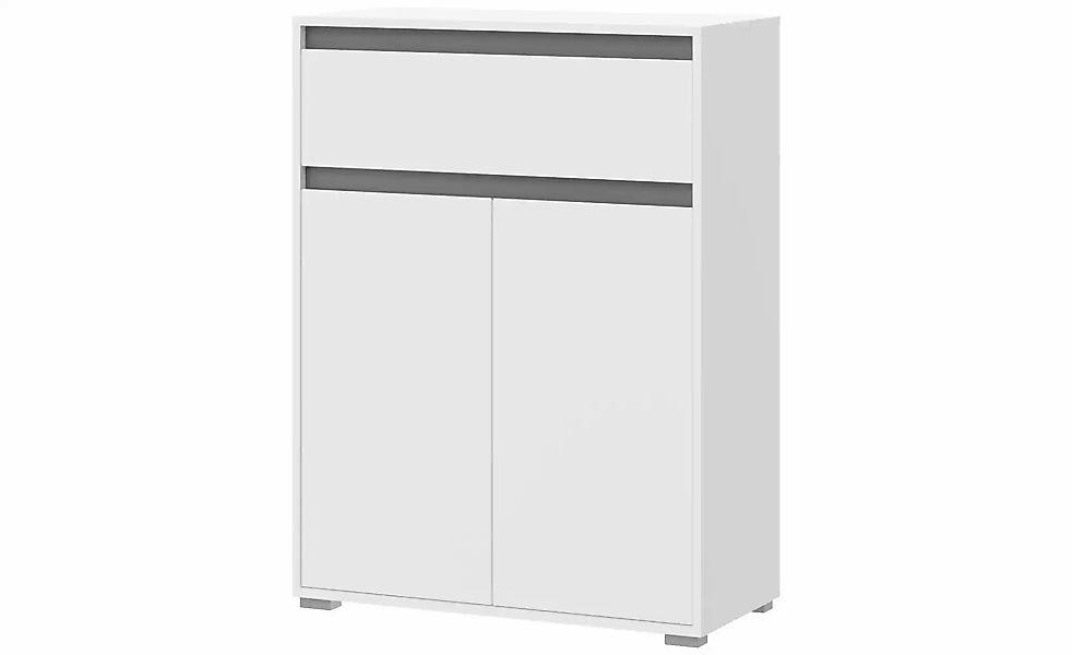 Schuhschrank  Torino ¦ weiß ¦ Maße (cm): B: 76 H: 102 T: 35.0 Garderoben & günstig online kaufen