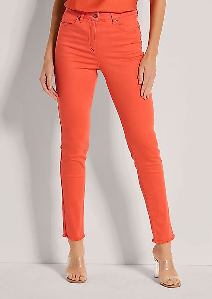 MADELEINE Gerade Jeans Mid Waist Skinny-Hose günstig online kaufen