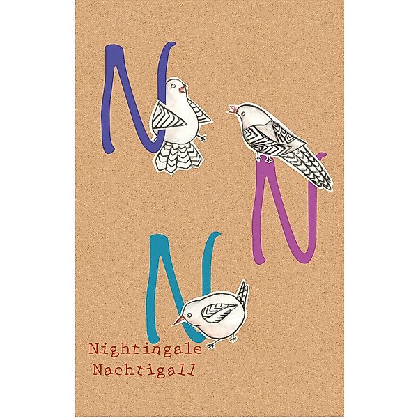 Komar Bild "ABC Animal N" Buchstaben 1 Stk. tlg. Wandbild zur Dekoration - günstig online kaufen