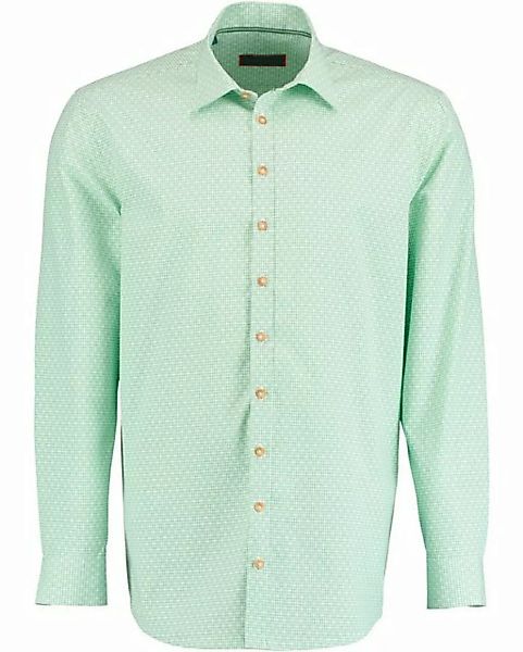 Reitmayer Langarmhemd Hemd mit Allover-Muster günstig online kaufen