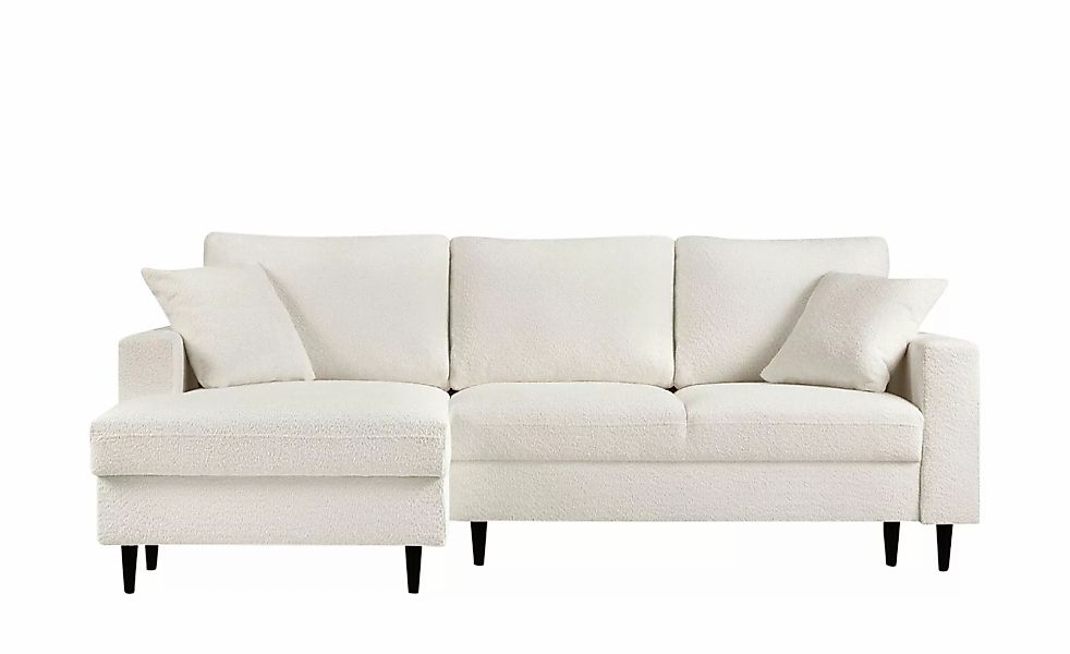 Ecksofa  mit Schlaffunktion Wave ¦ creme ¦ Maße (cm): B: 230 H: 92 T: 154.0 günstig online kaufen