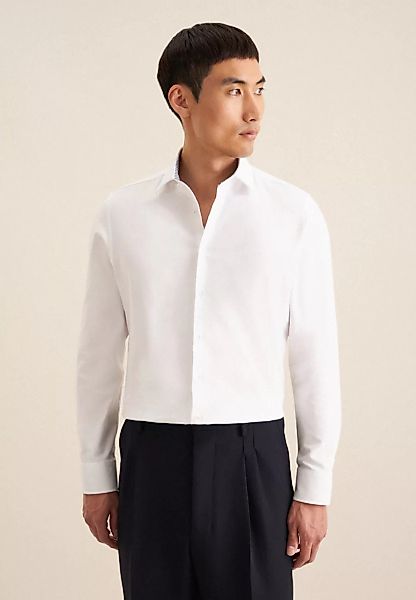 seidensticker Businesshemd "Slim", Slim Langarm Kentkragen Uni günstig online kaufen