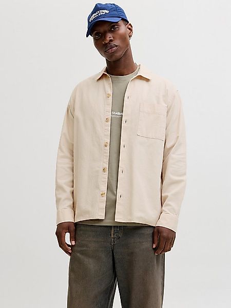 Jack & Jones Langarmhemd JJETRISTAN OVERSHIRT LS SN mit Knopfleiste günstig online kaufen