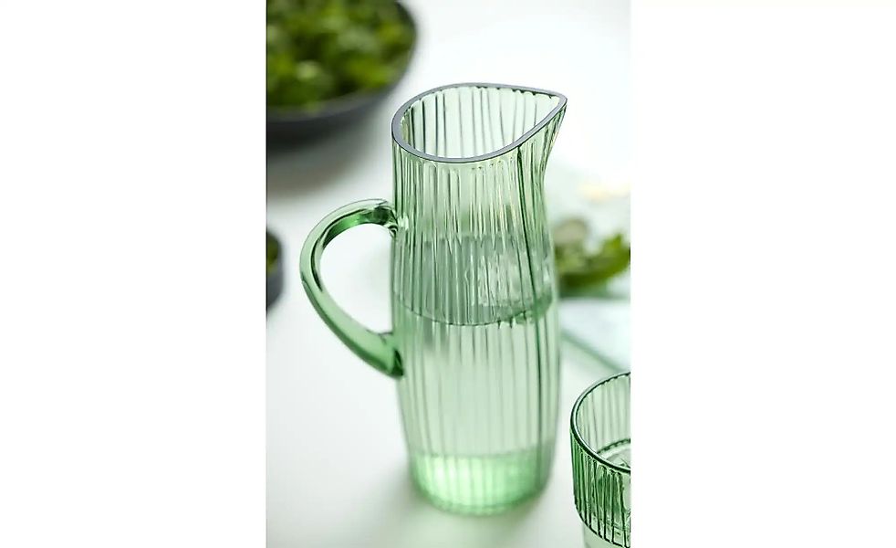 Bitz Krug  Kusintha ¦ grün ¦ Glas ¦ Maße (cm): B: 9 H: 25 Gläser & Karaffen günstig online kaufen