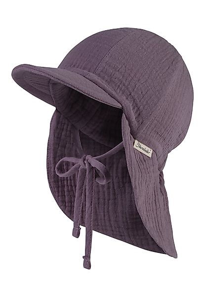 Sterntaler® Schirmmütze Schirmmütze mit Nackenschutz Musselin günstig online kaufen