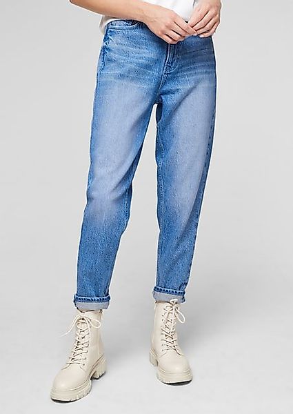 QS 7/8-Hose Relaxed: Tapered ankle leg-Jeans günstig online kaufen