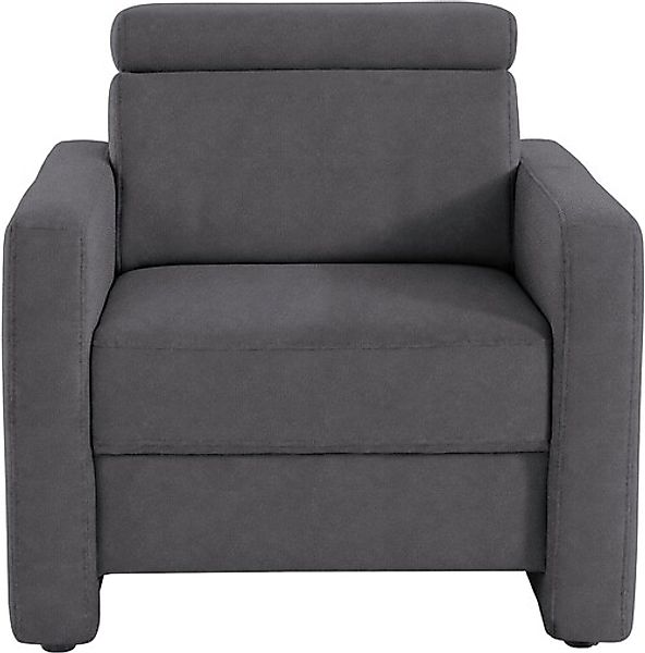 sit&more Sessel »Bologna«, mit Federkern, inklusive Kopfteilverstellung günstig online kaufen