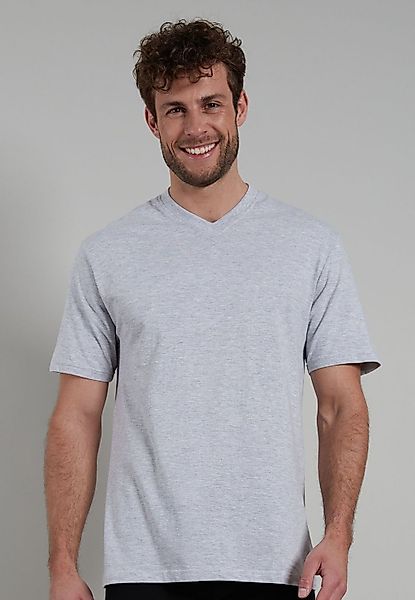 GÖTZBURG T-Shirt mit V-Ausschnitt, kurzarm, Premium-Qualität im 4er Pack günstig online kaufen