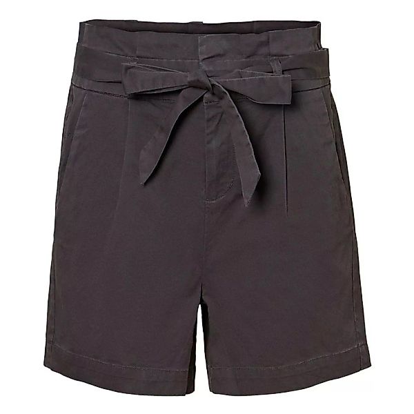 Vero Moda Eva Paperbag Cot Shorts Hosen XS Phantom günstig online kaufen